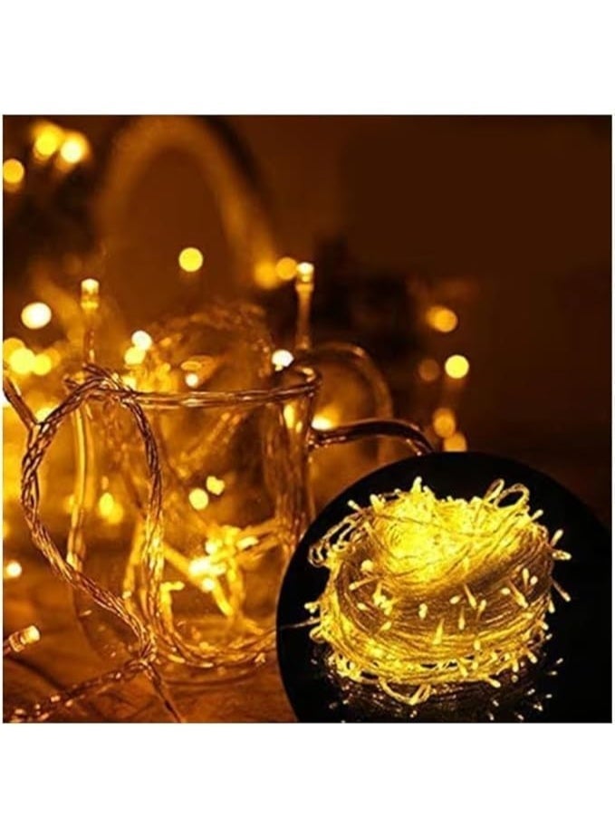 Warm LED Fairy String Lights – Long Decorative Indoor & Outdoor Strip For Ramadan, Eid, Parties & Home Décor - Image 3